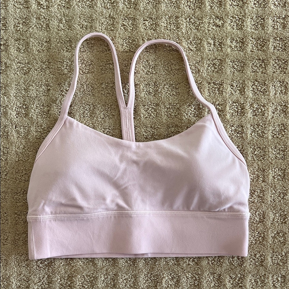 Lululemon Light Pink Sports Bra